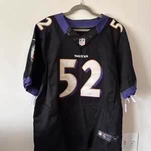 NFL Black and Purple Men's Jersey